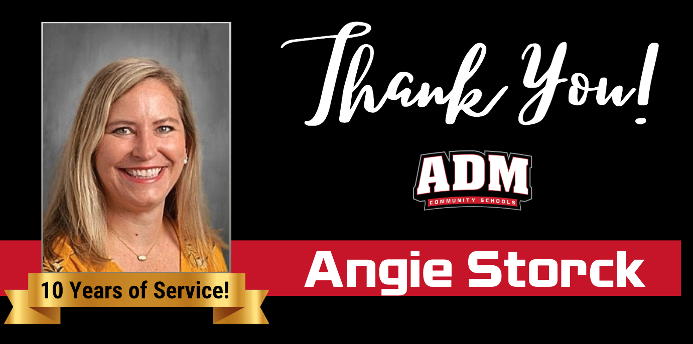 Angie Storck ~ 10 Years of Service!