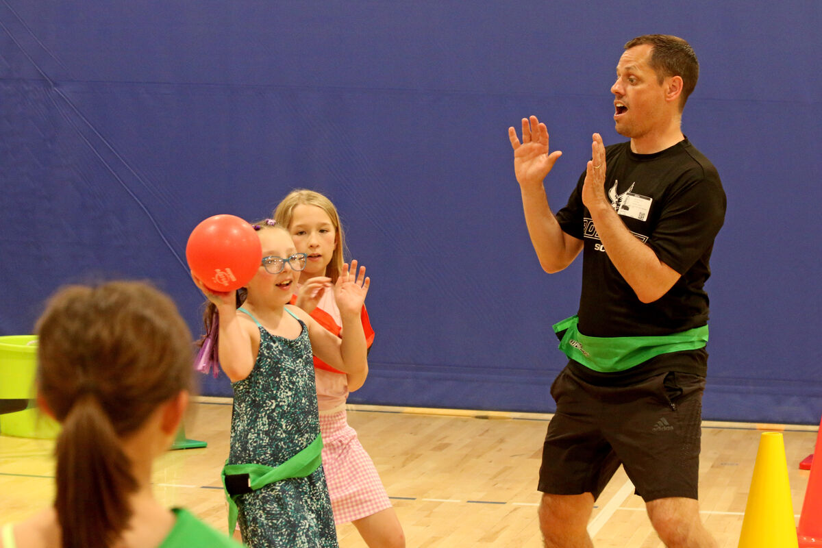 FRES Parents Get an Inside Look at PE Class