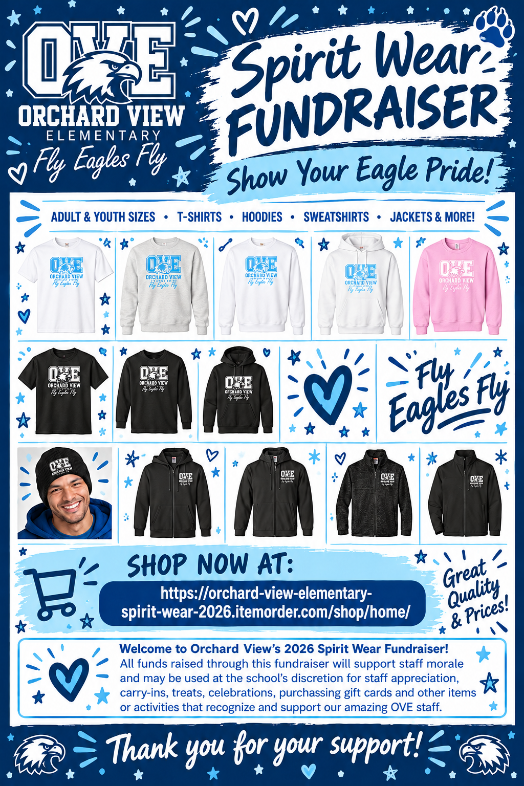 OVE Spirit Wear!