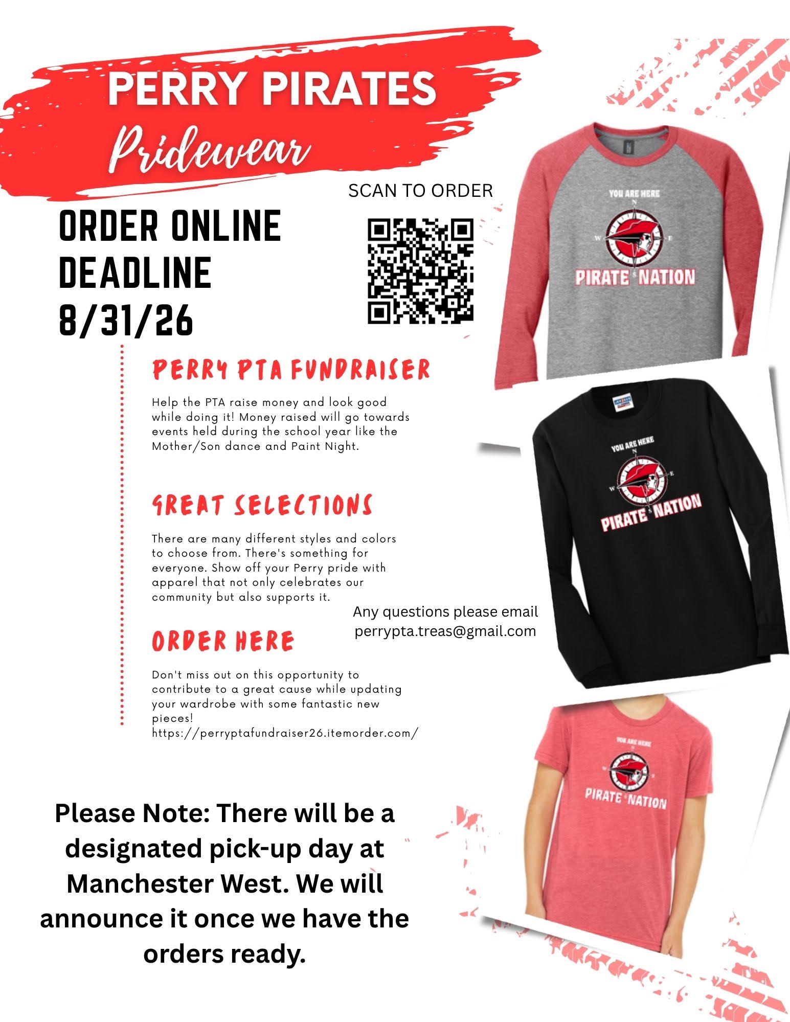 PTA Pridewear Sale