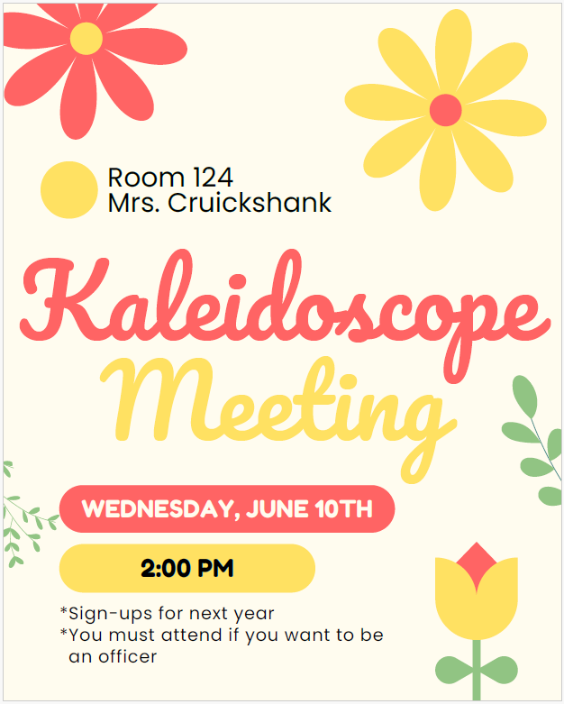Kaleidoscope Meeting