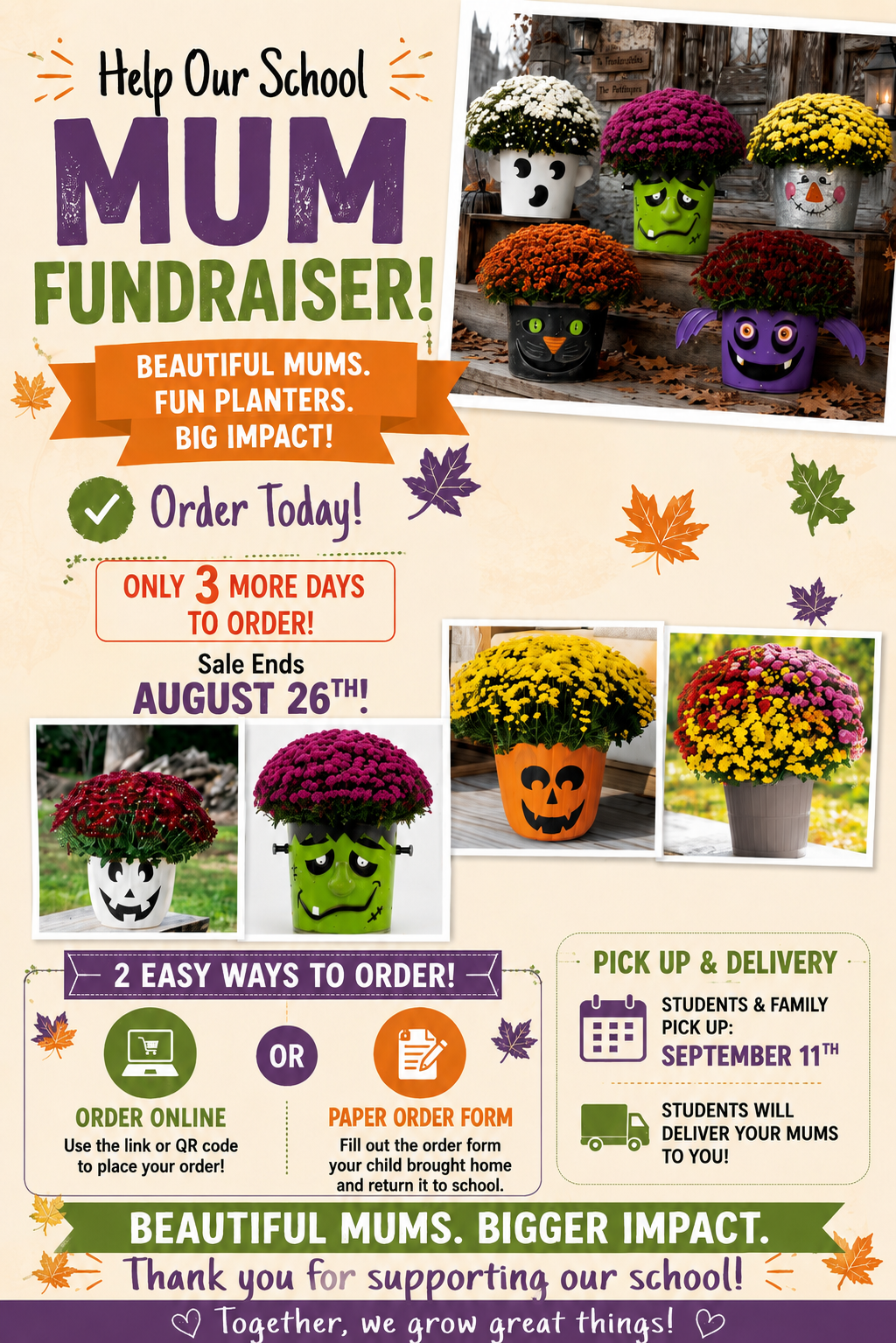 Final Days for Mum Sales! 