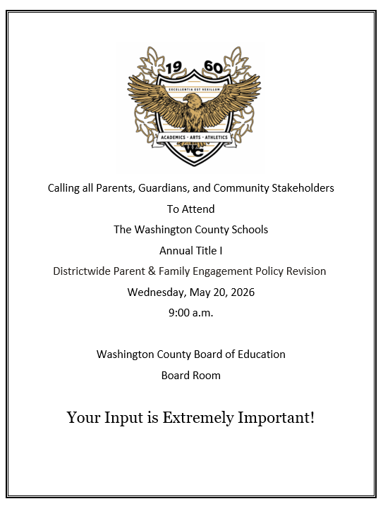 Title I District Revision Meeting
