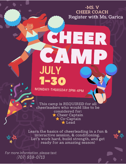 Summer Plans: Cheer Camp