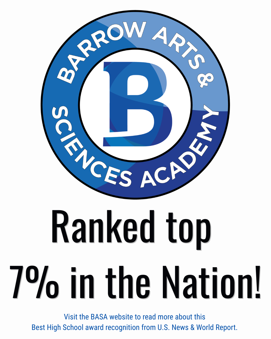 BASA Ranked Top 7% in Nation