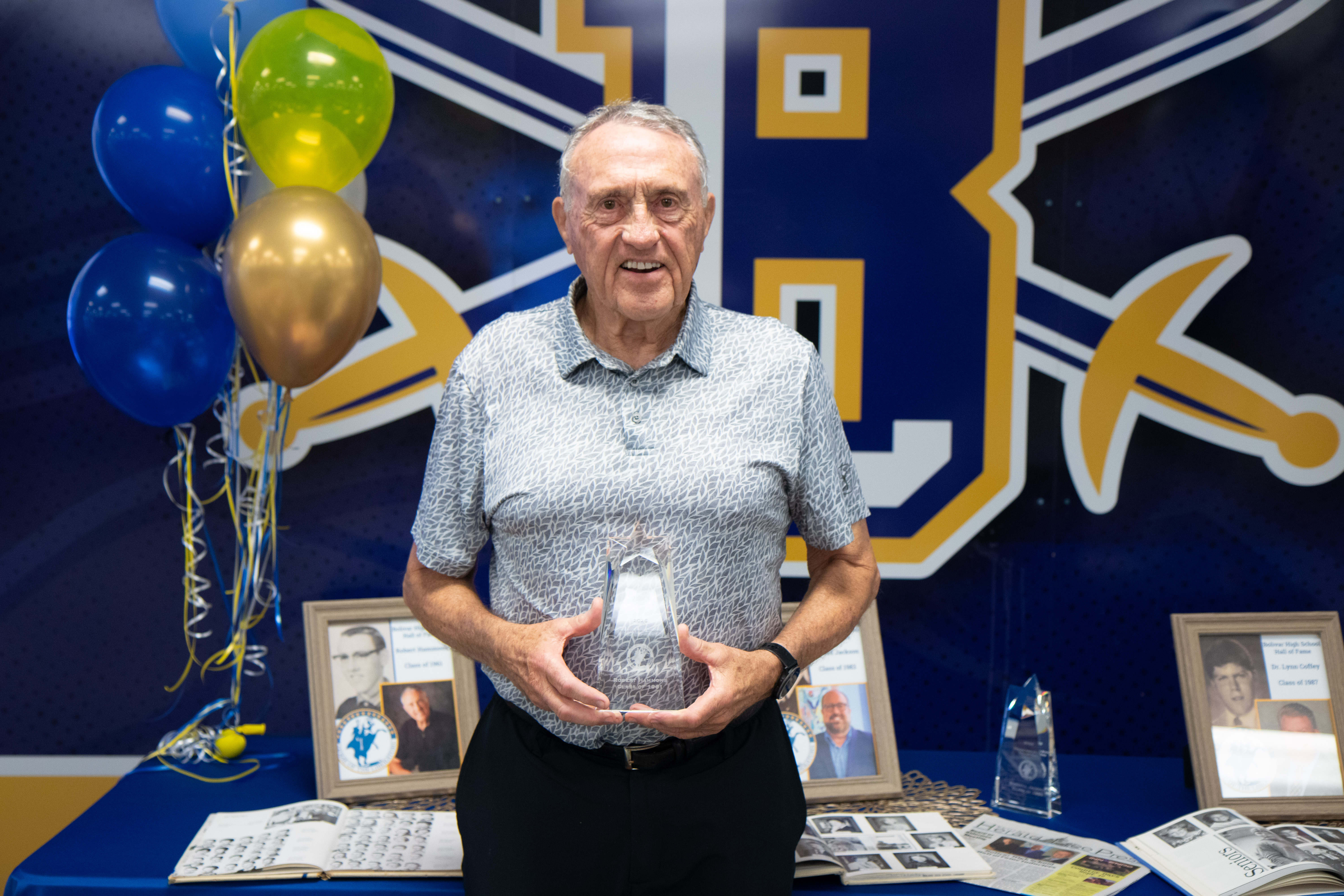 Hammons, Jackson, and Coffey Inducted into BHS Hall of Fame