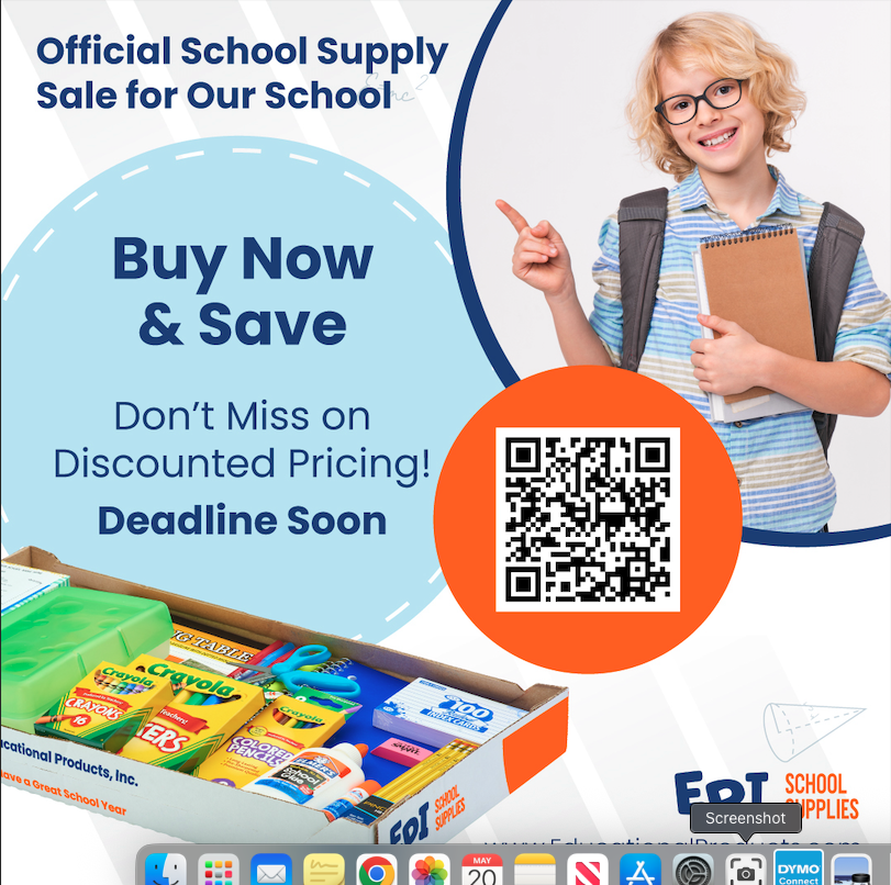 School Supply Orders