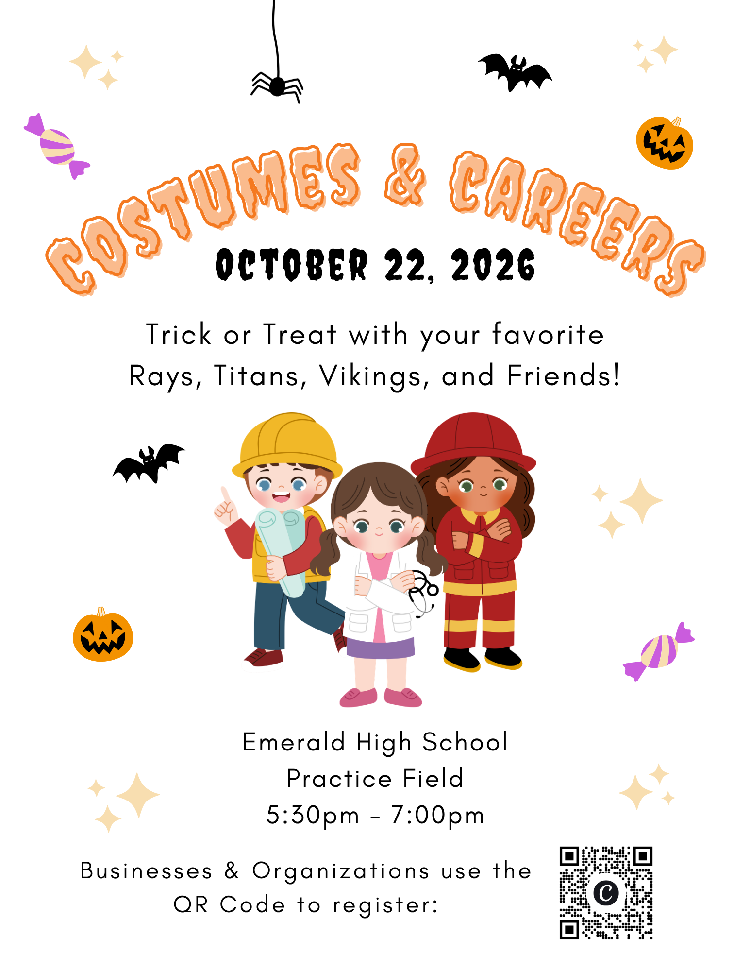 Costumes and Careers Event