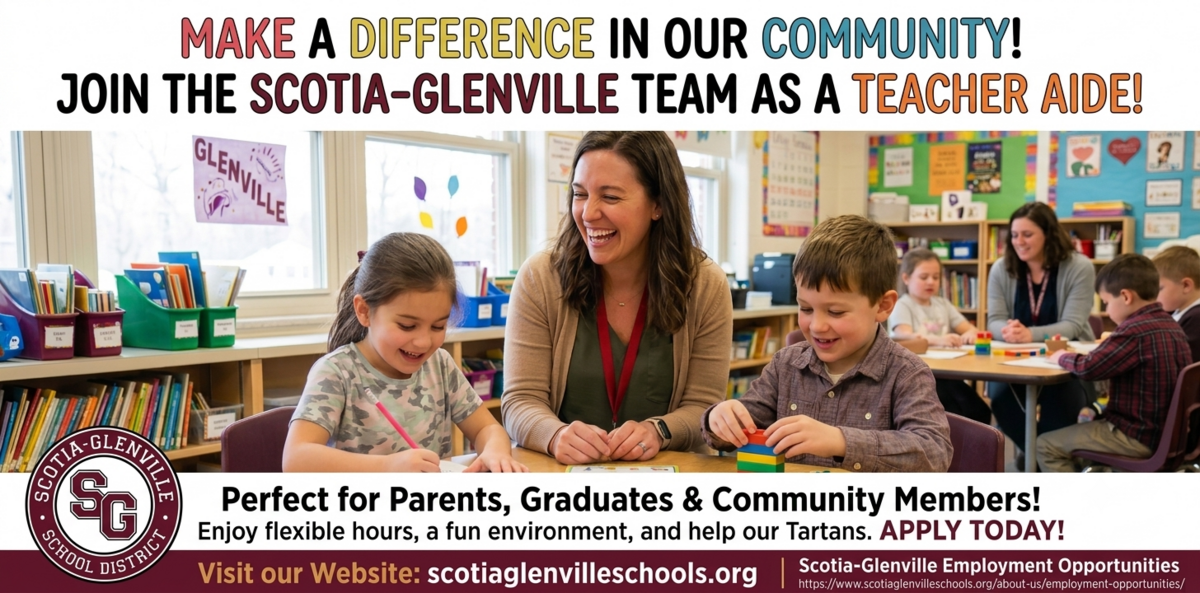 Employment Opportunity: SG Teacher Aide
