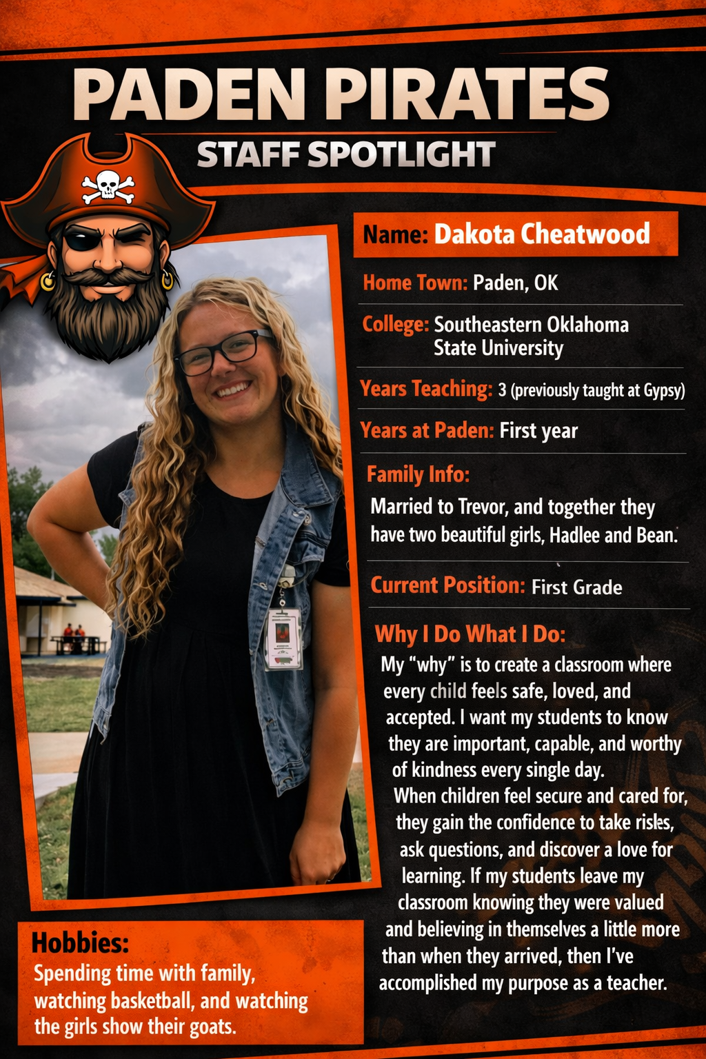 Staff Spotlight: Dakota Cheatwood