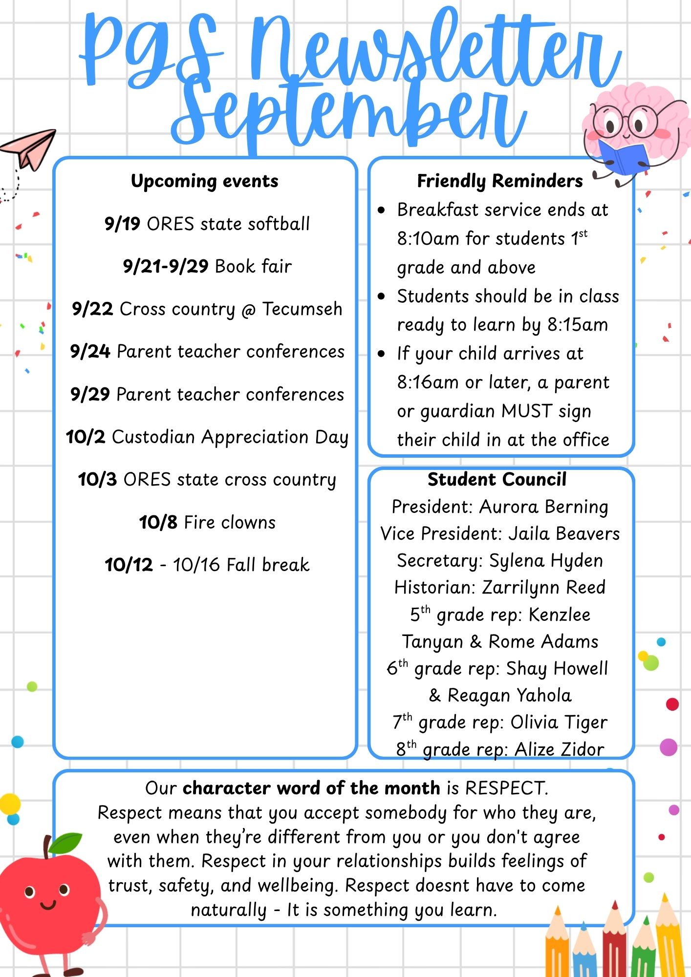 September Newsletter
