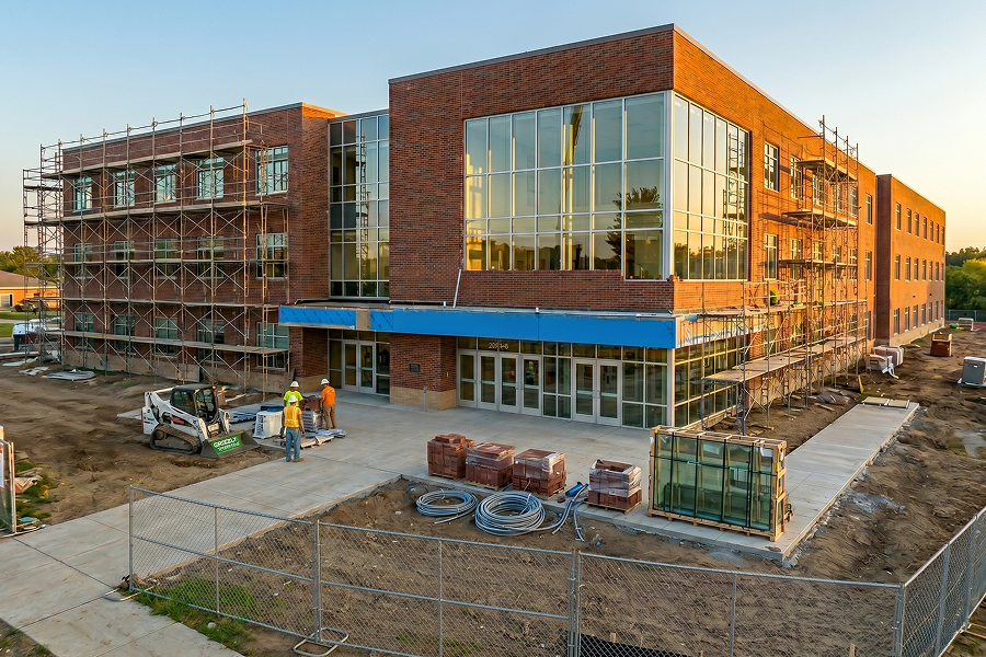 Setting the Foundation: Construction Progressing on New Elementary Wing