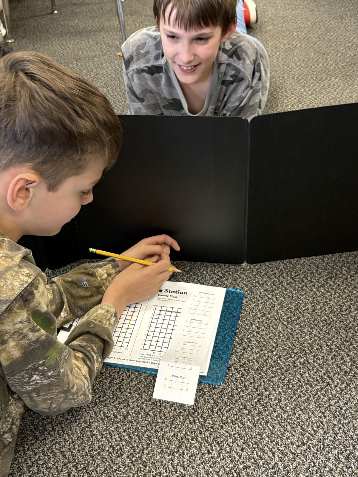 Battleship Meets Math in 5th Grade!