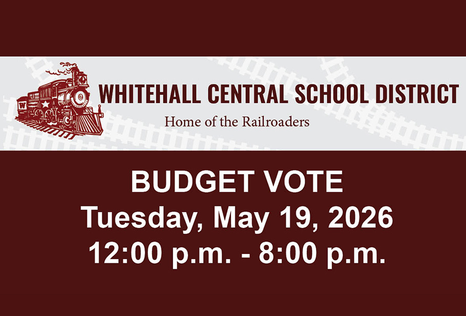 Whitehall CSD Budget Vote and Board Elections Set for May 19