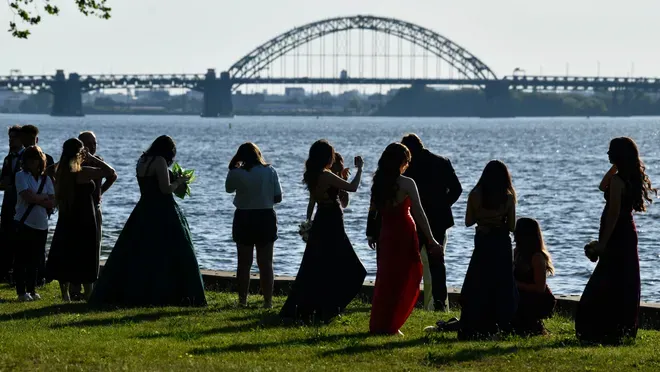 Thanks Courier Post for Capturing our unofficial Promenade Tradition