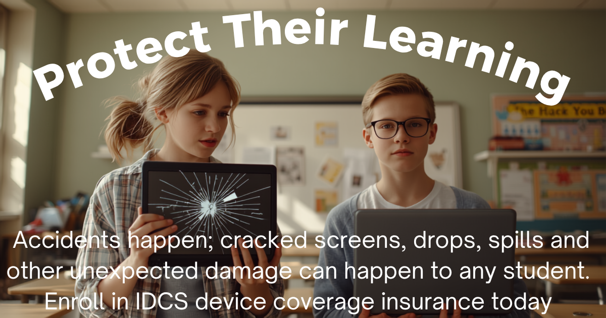 Chromebook Insurance 2026-27 - STUDENTS GRADES 7/8 ONLY