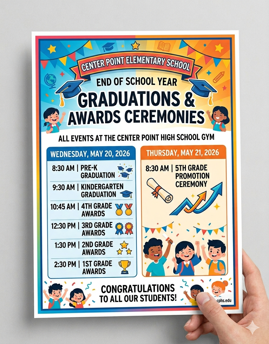 Elementary Awards/Graduation/Promotion Ceremonies