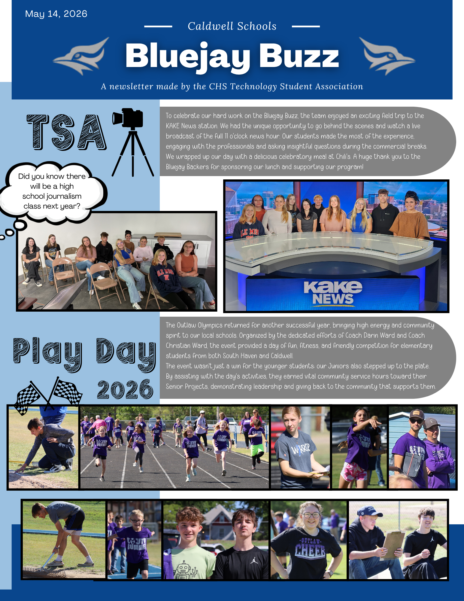 Bluejay Buzz March 14 Edition - Finale! =) 