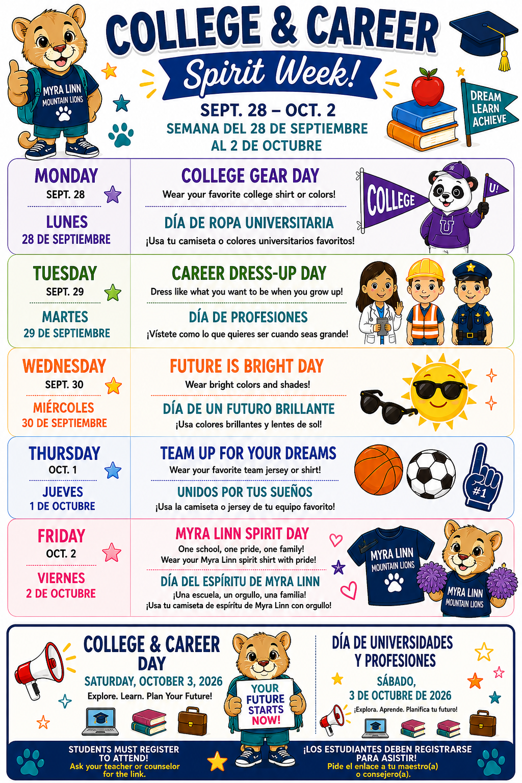 College and Career Spirit Week 