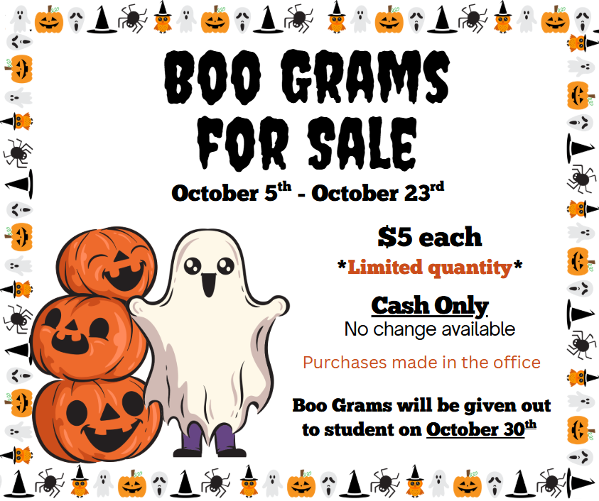 Boo Gram Sales!