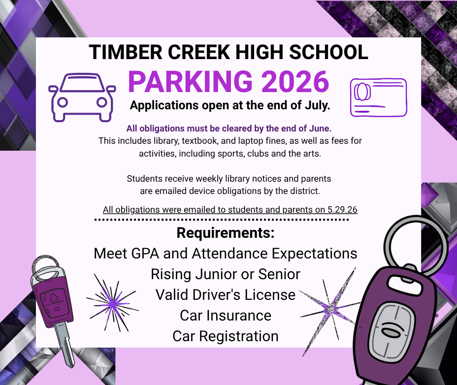 TCHS Parking 2026
