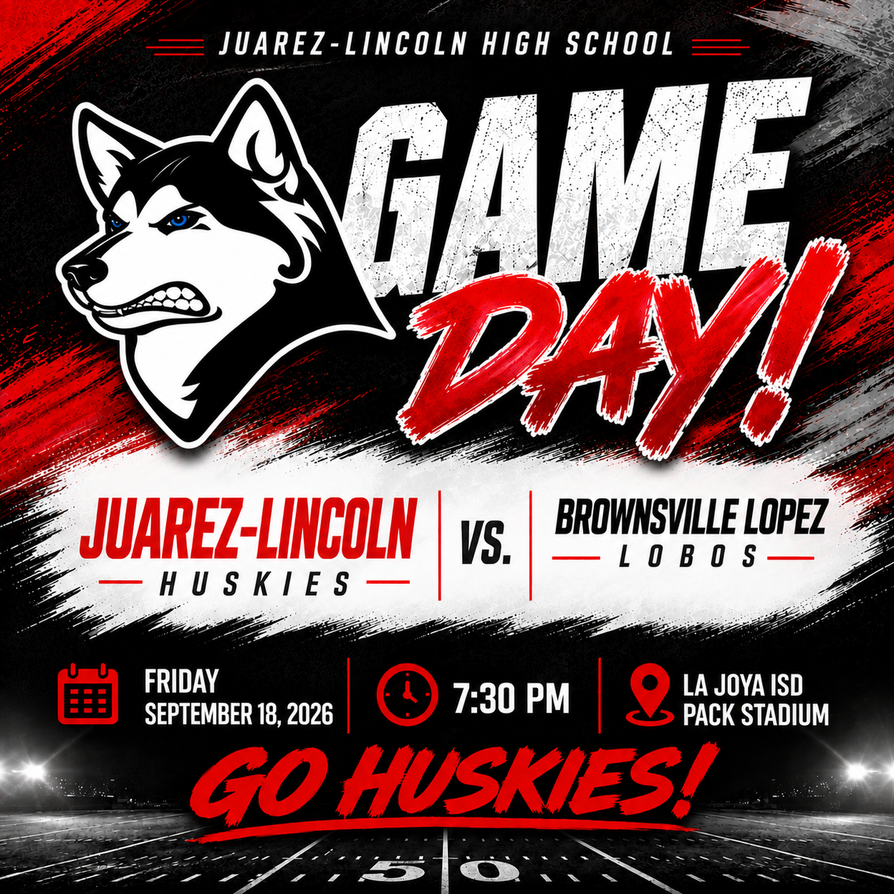 🏈🤘🏼 FRIDAY NIGHT LIGHTS: THE HUSKIES ARE BACK!🏈🤘🏼