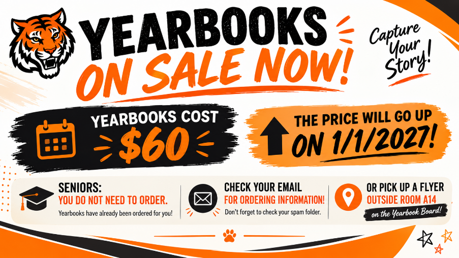 Yearbooks on Sale Now $60 Special