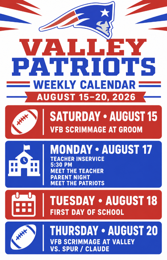 Weekly Schedule