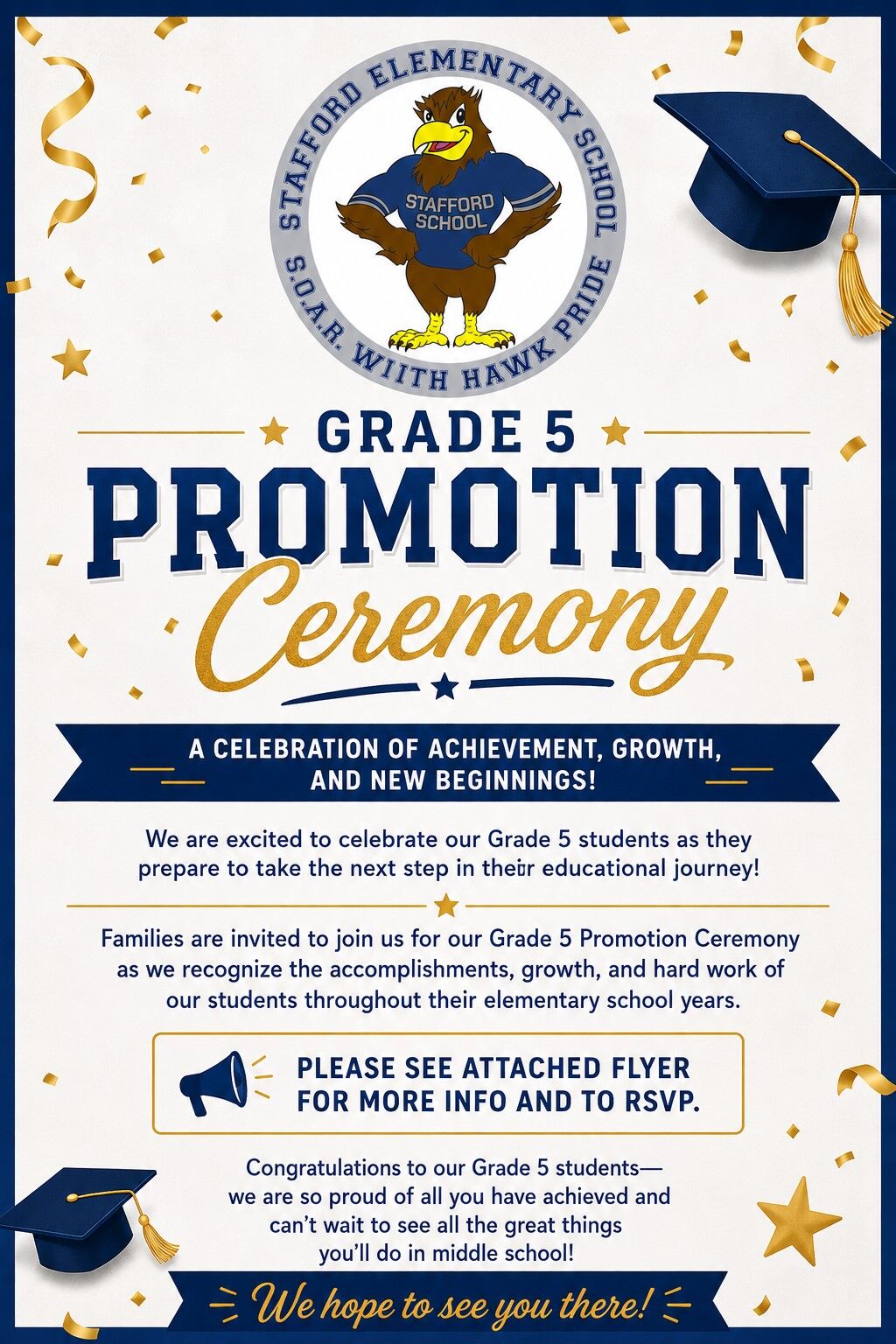 Grade 5 Promotion Ceremony