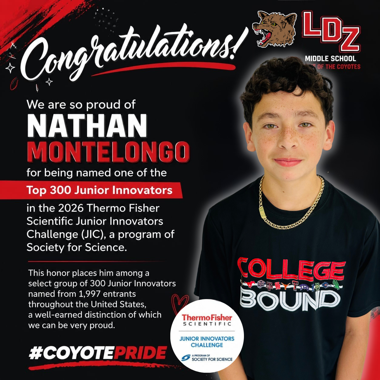 🎉 Congratulations, Nathan Montelongo! 🎉