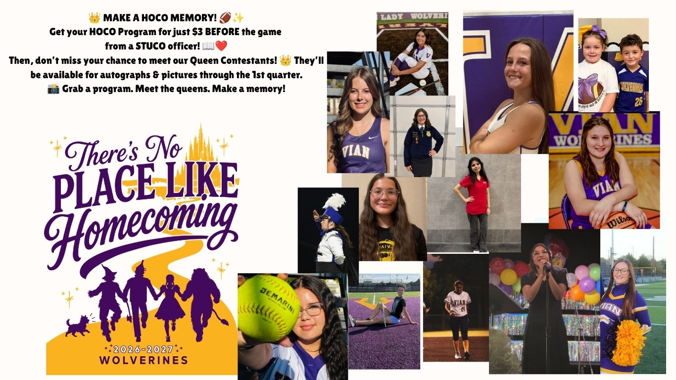 Homecoming Programs - Meet the Queen Contestants!