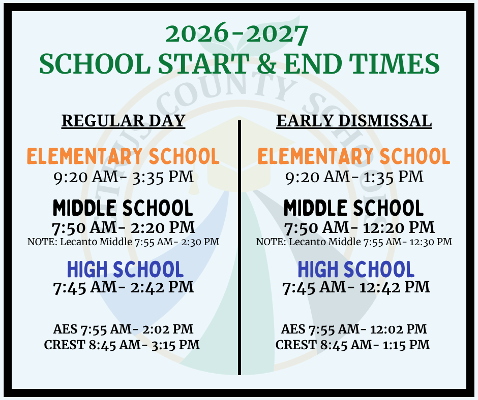 Keep handy for the 2026/27 school year! 