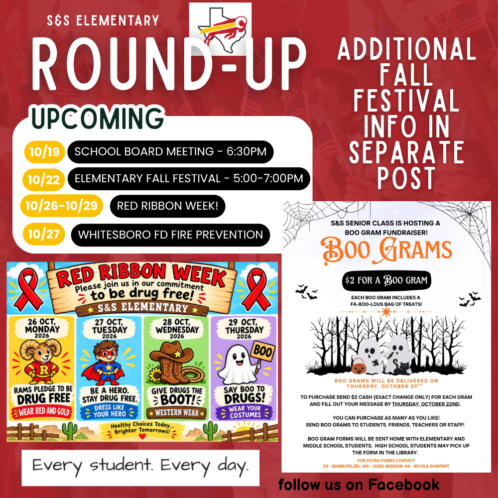 Elementary Weekly Round-Up with Fall Festival Info