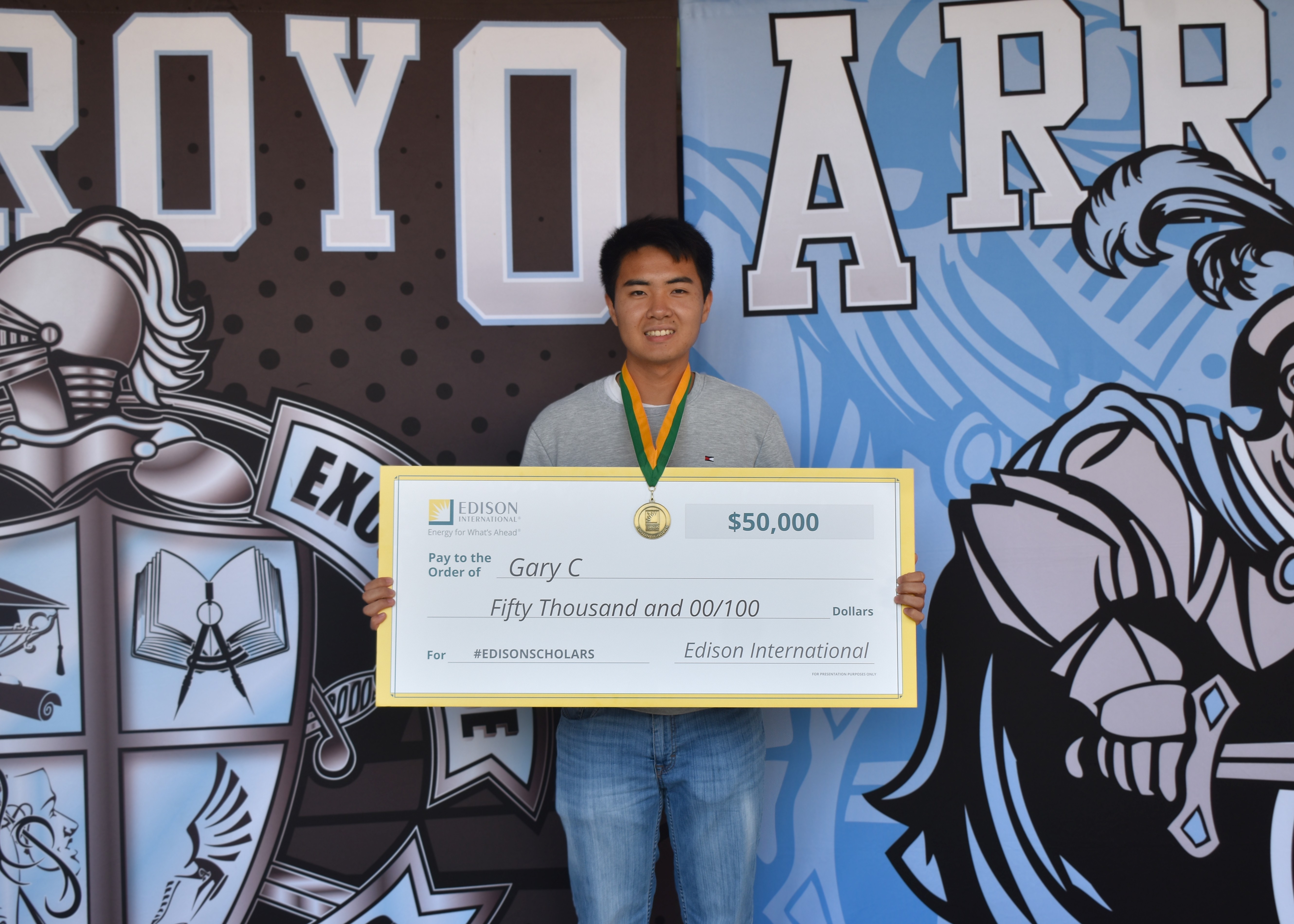 El Monte Union Senior Surprised with $50,000 Edison Scholarship to Pursue STEM Education