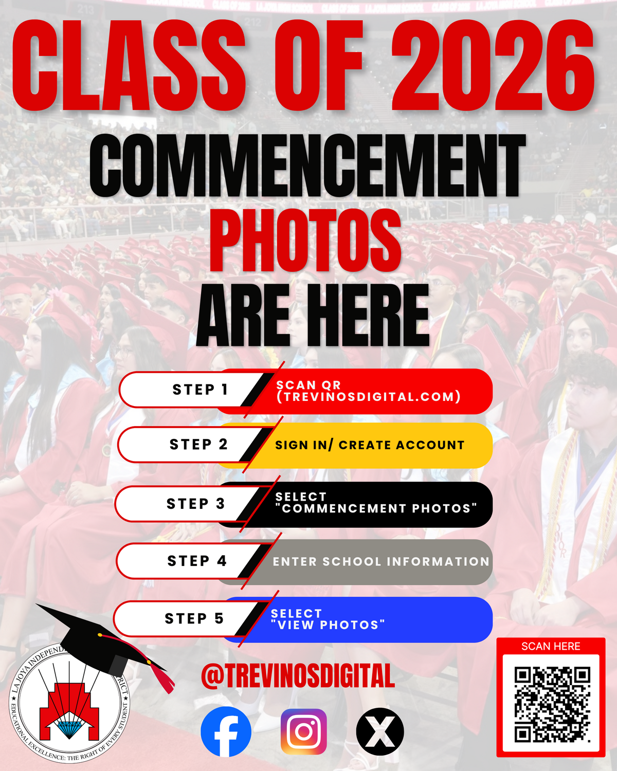 🎓📸 REMINDER, CLASS OF 2026! 📸🎓