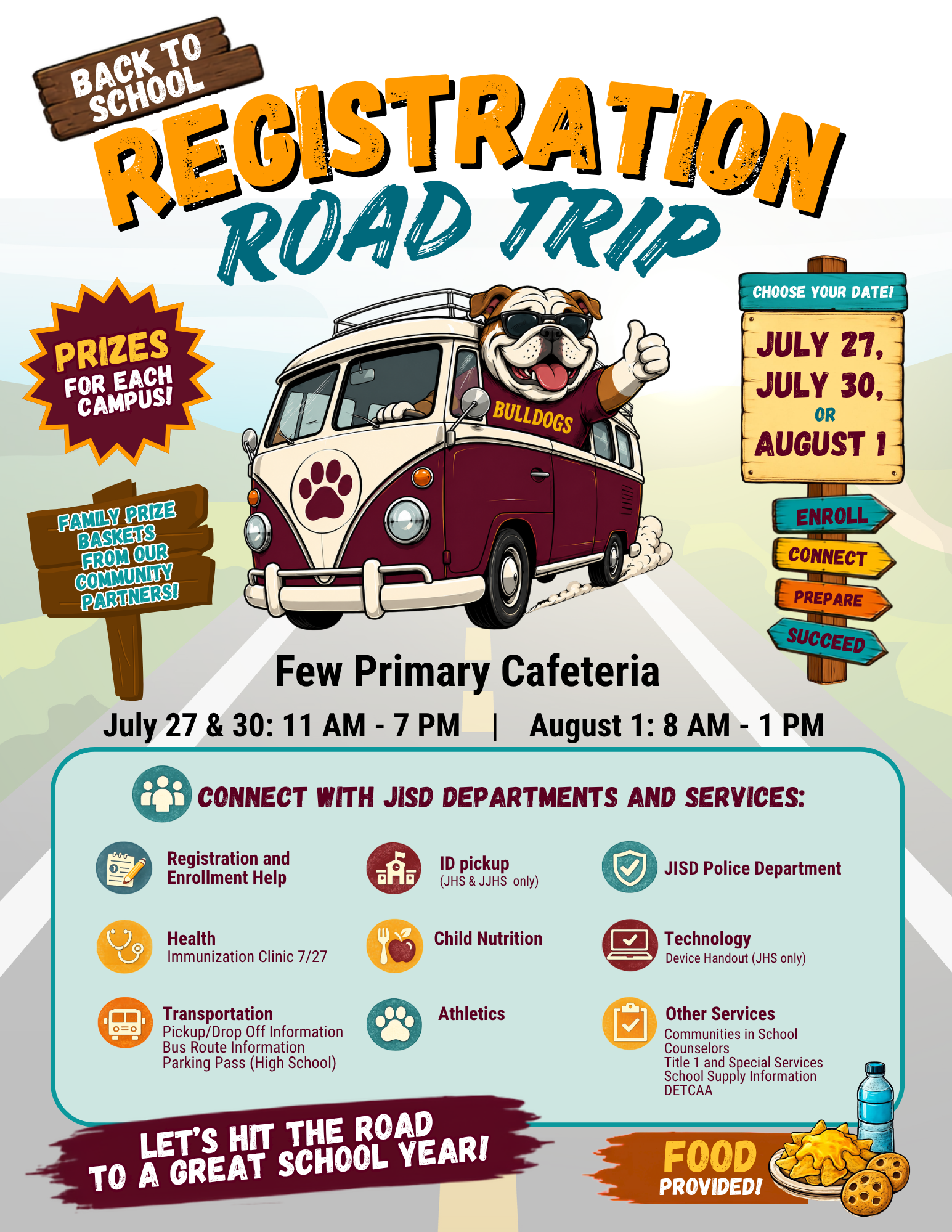 JISD Registration Road Trip '26