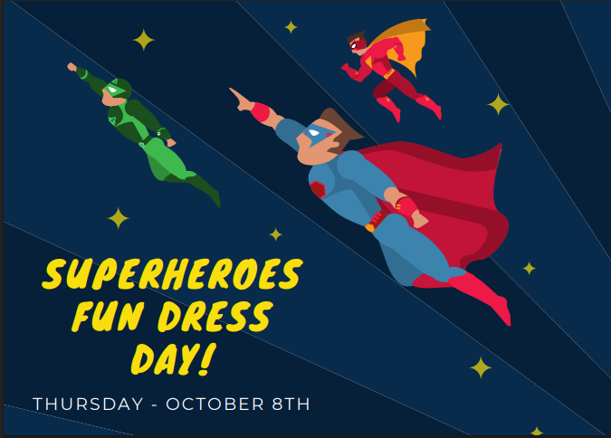 SuperHero Fun Dress Day