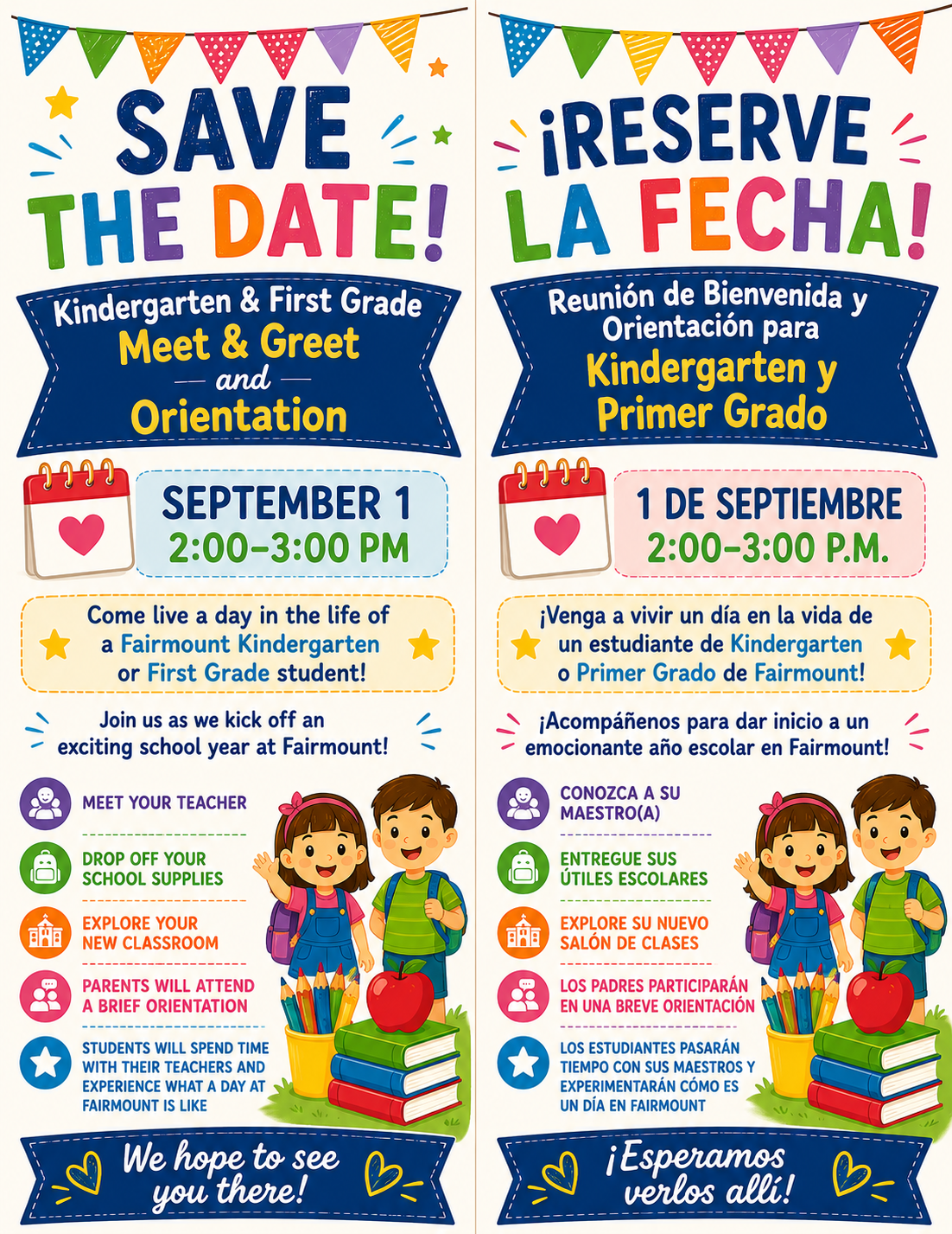 Fairmount Student Orientation September 2026