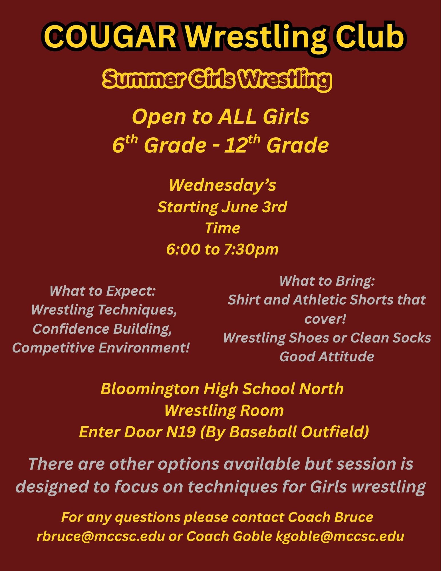 Girls Wrestling
