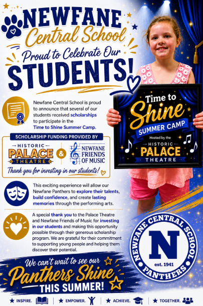 🌟 Great opportunities are happening for our Newfane students! 🌟