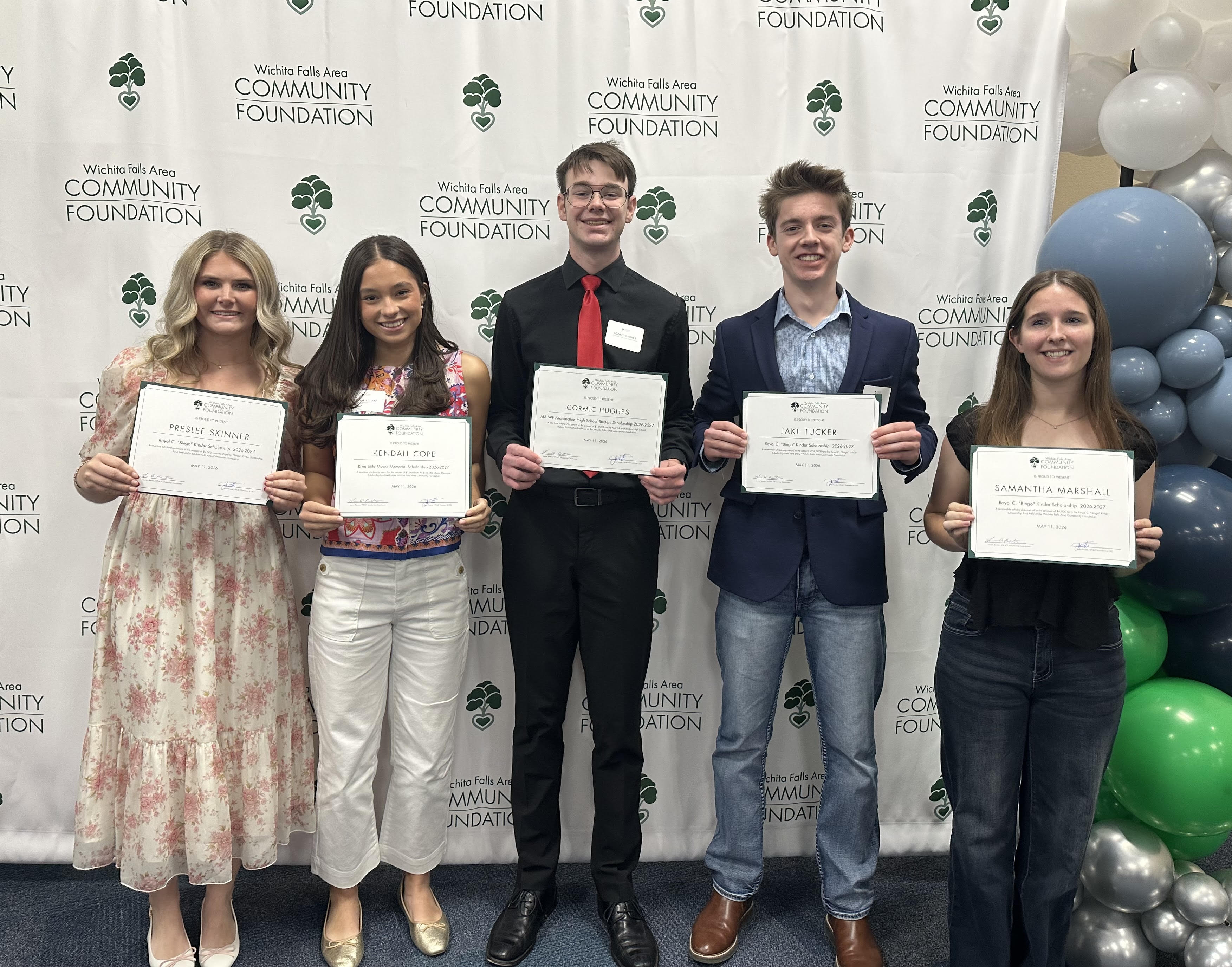 Wichita Falls Area Community Foundation Scholarship