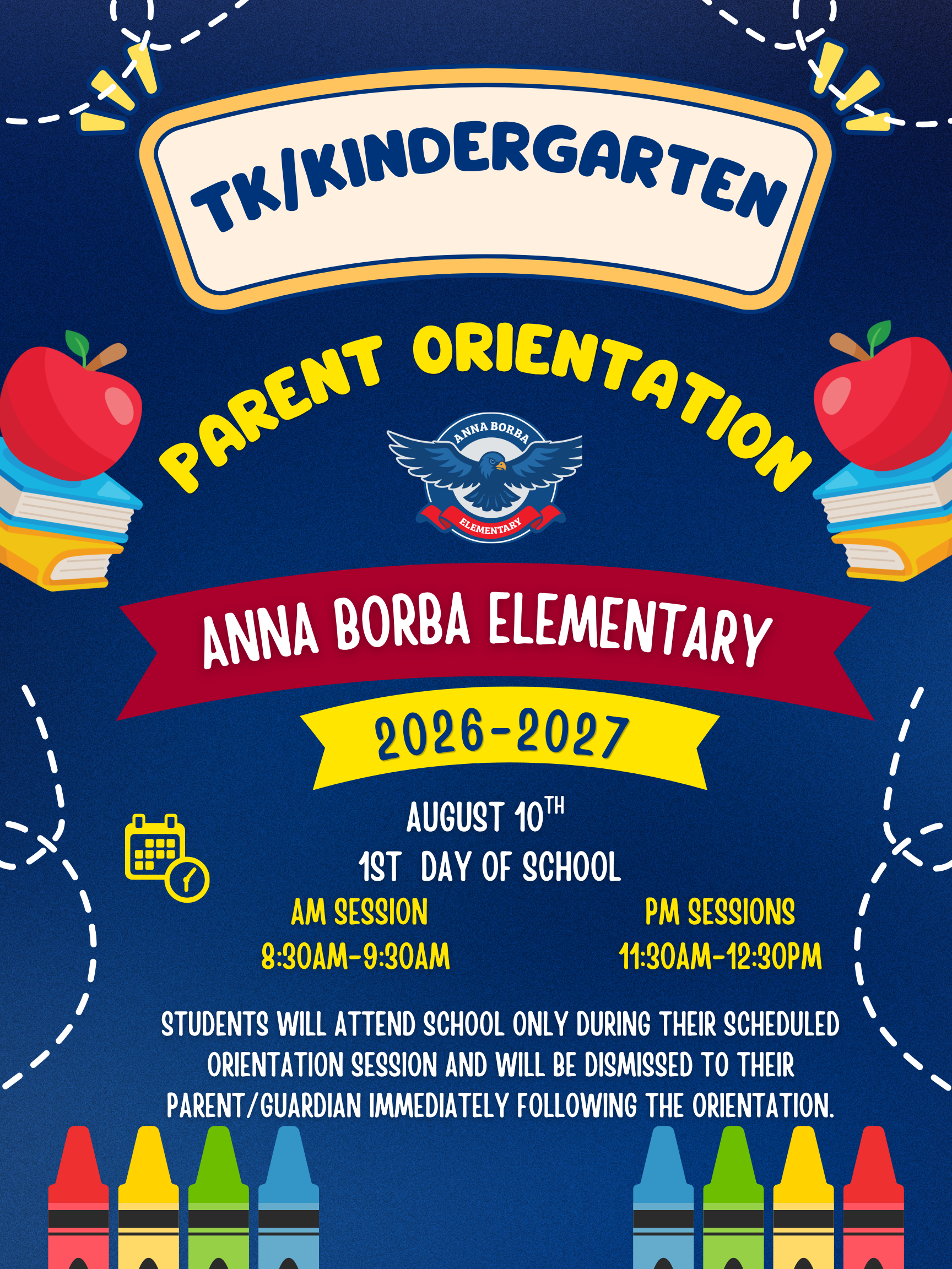 TK/Kinder Orientation