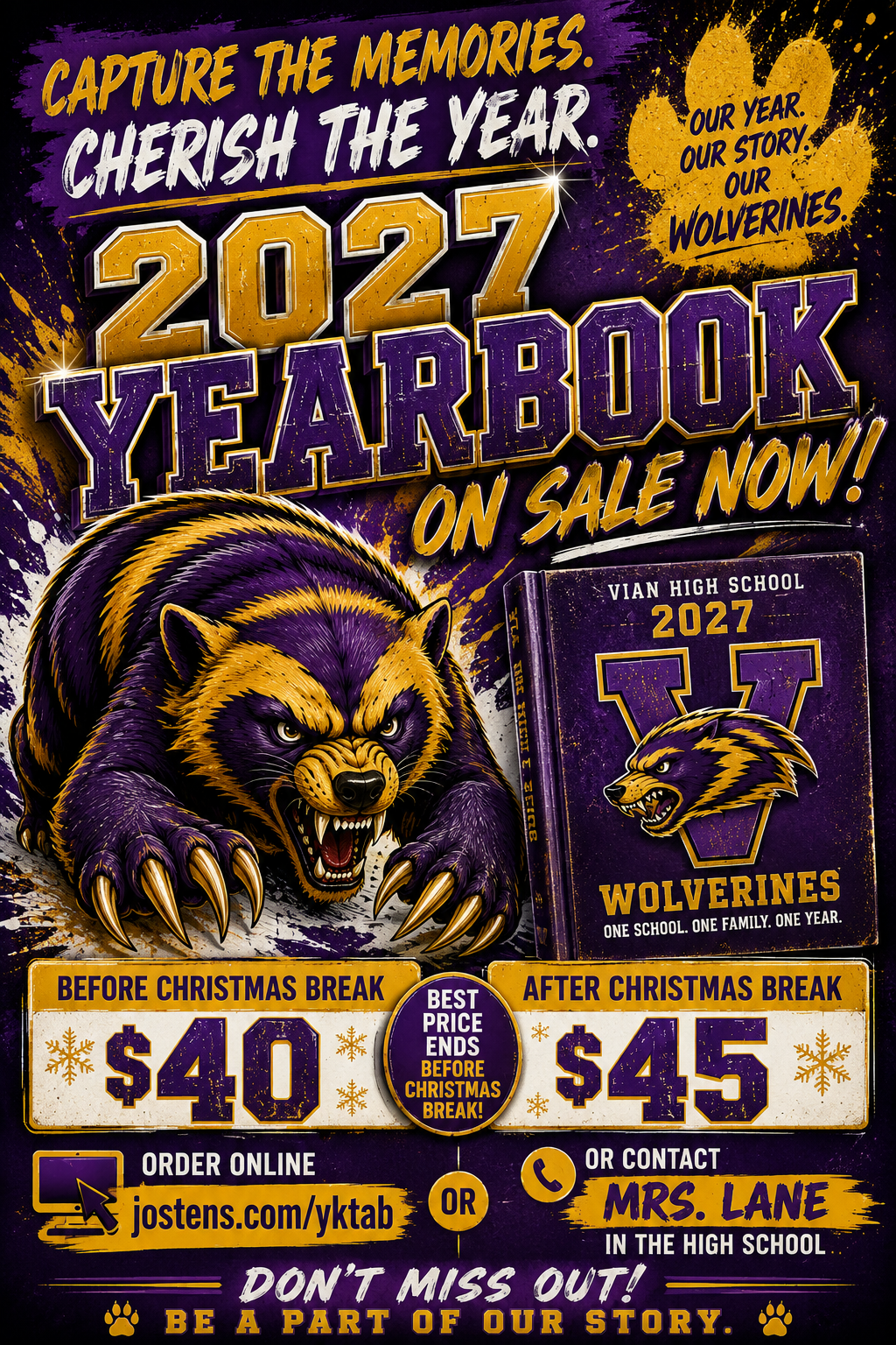 Yearbook Order Information
