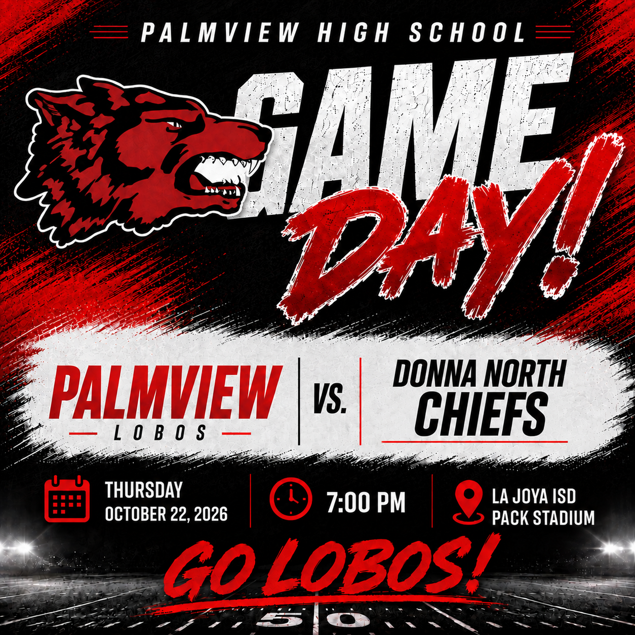 🐺❤️ A special GAME DAY message for LOBO NATION! 🏈🔥