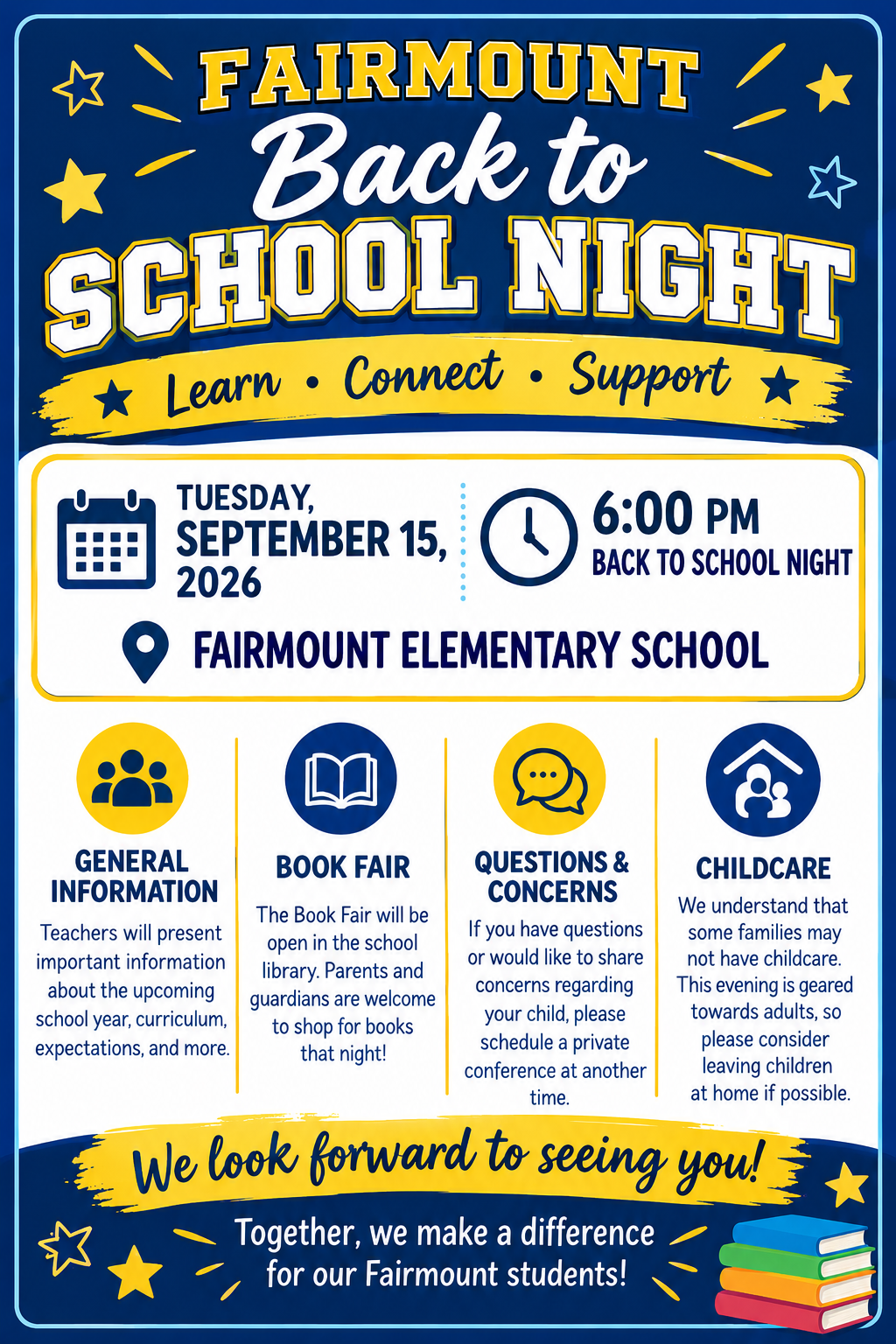 📣 Mark Your Calendars, Fairmount Families! 💙