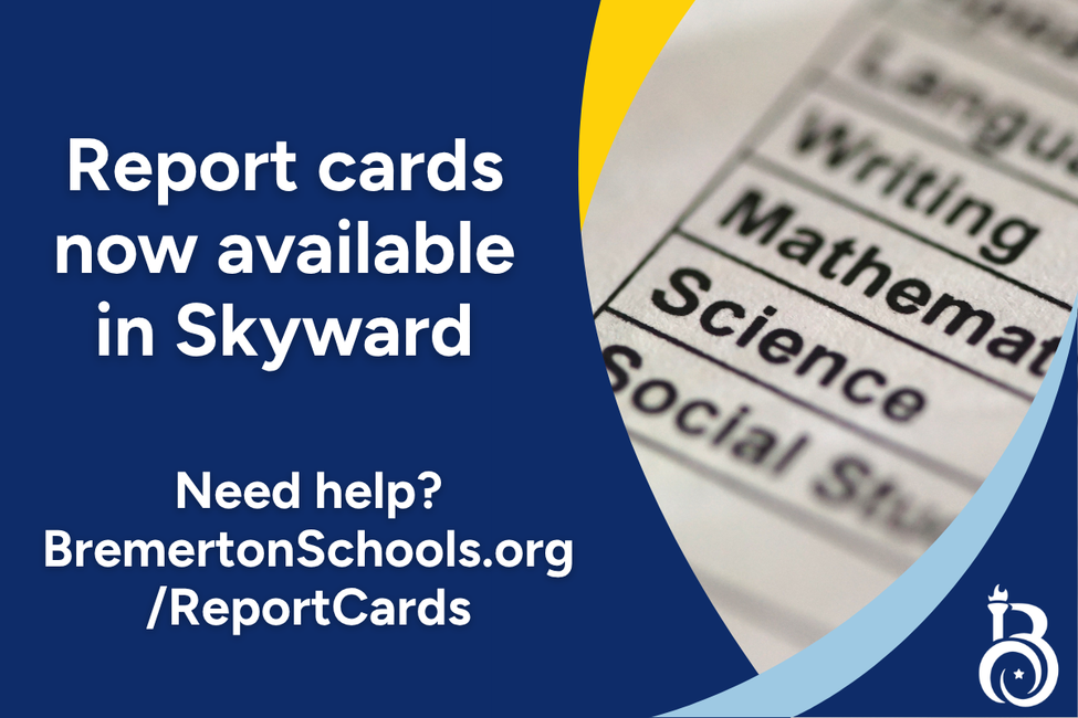 Report cards are now available in Skyward!