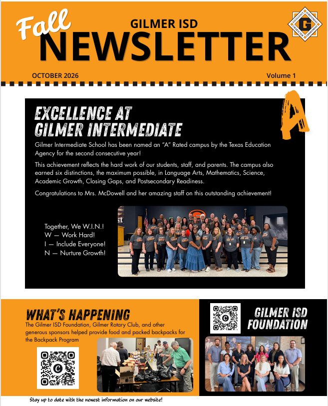 GISD Fall Newsletter