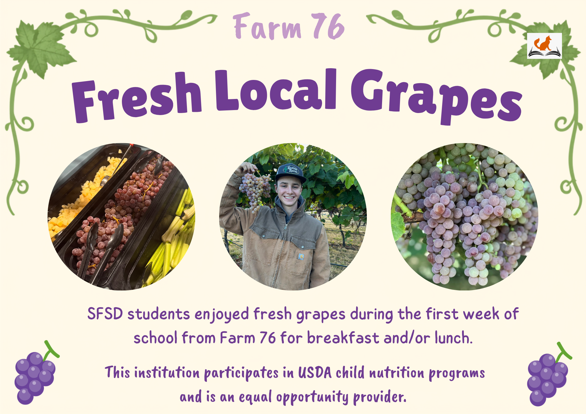 Local Grapes for Students
