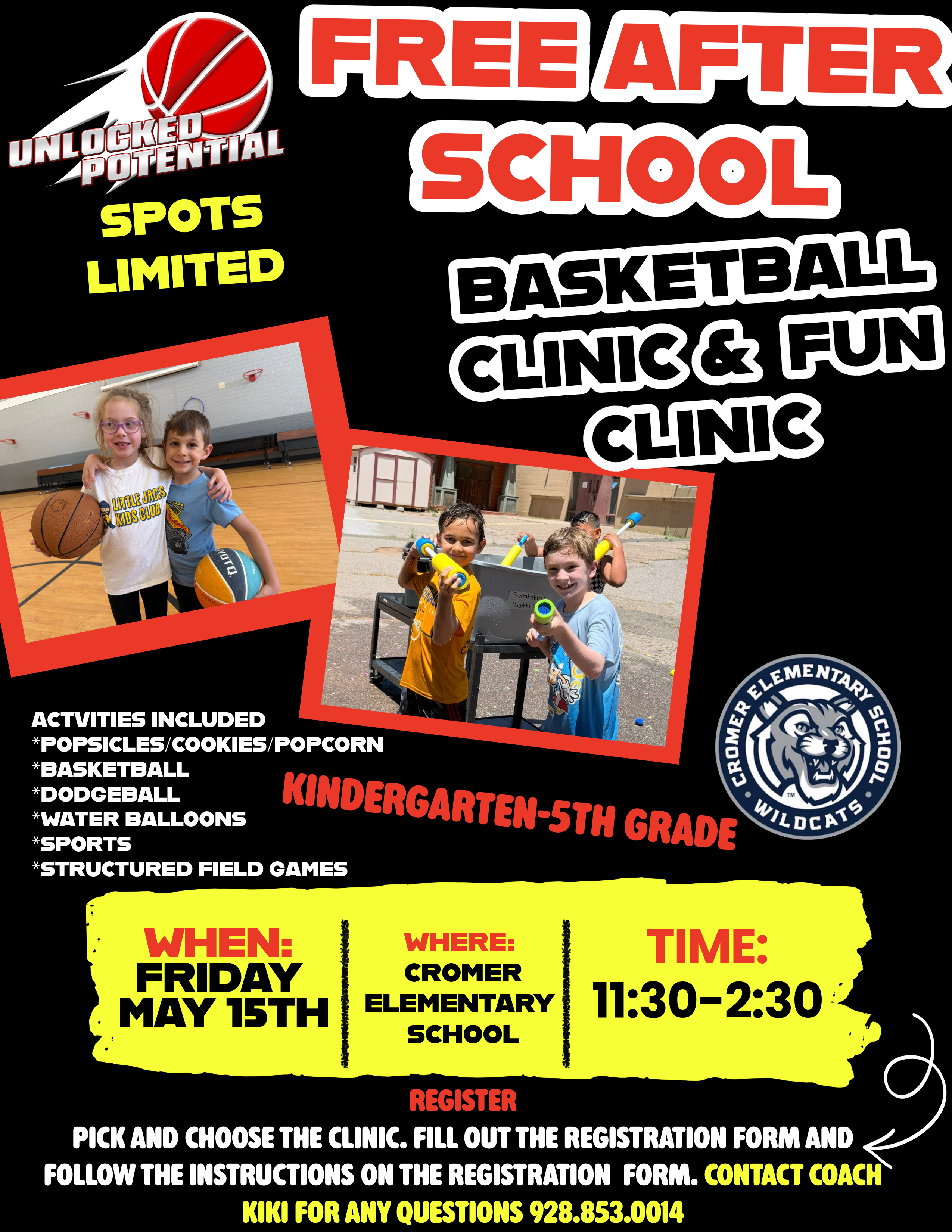 Free Basketball Clinic May 15th!