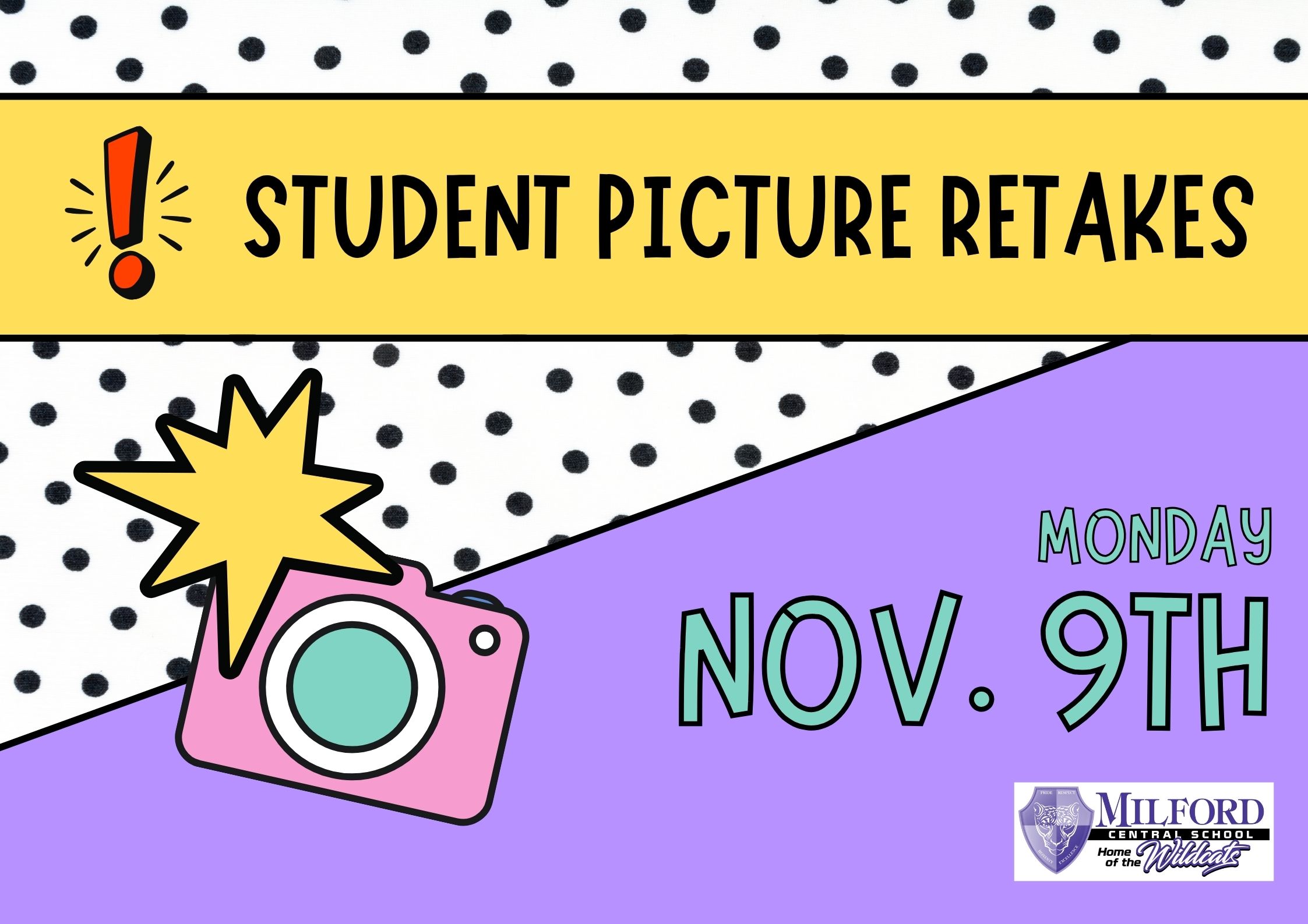 Student Picture Retakes!